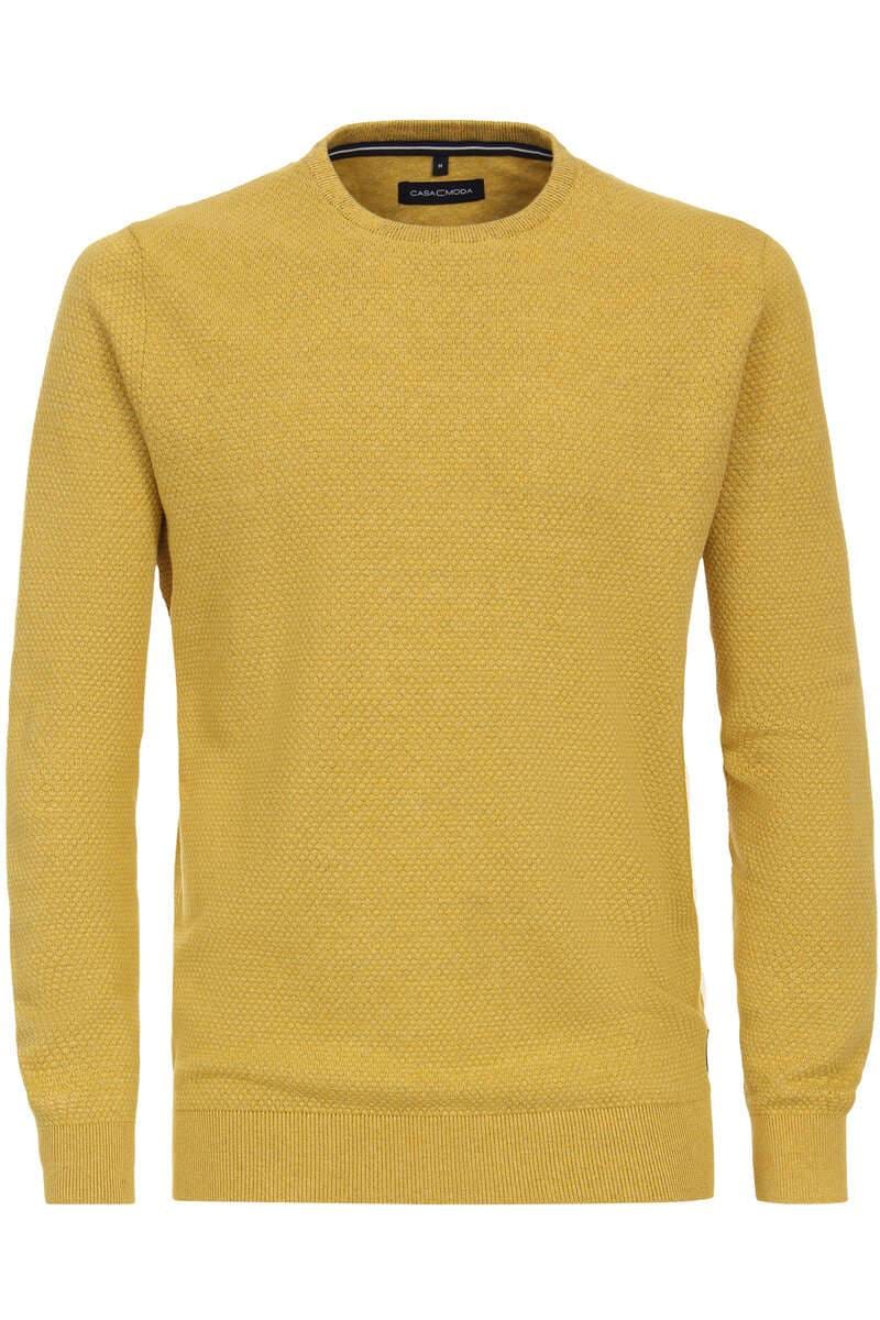 Casa Moda Regular Fit pullover round neck sun, One Colour