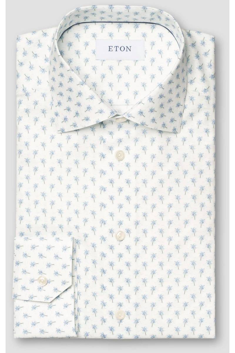 Twill Shirts Eton Slim Fit Dress Shirts Eton Slim Fit Shirt Blue, Patterned Twill Shirts Eton Slim Fit Dress Shirts Eton Slim Fit Shirt Blue, Patterned