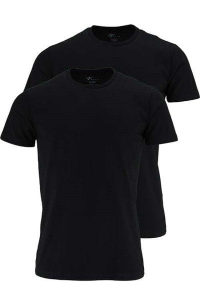 Venti T-Shirt - Rundhals - schwarz, Einfarbig