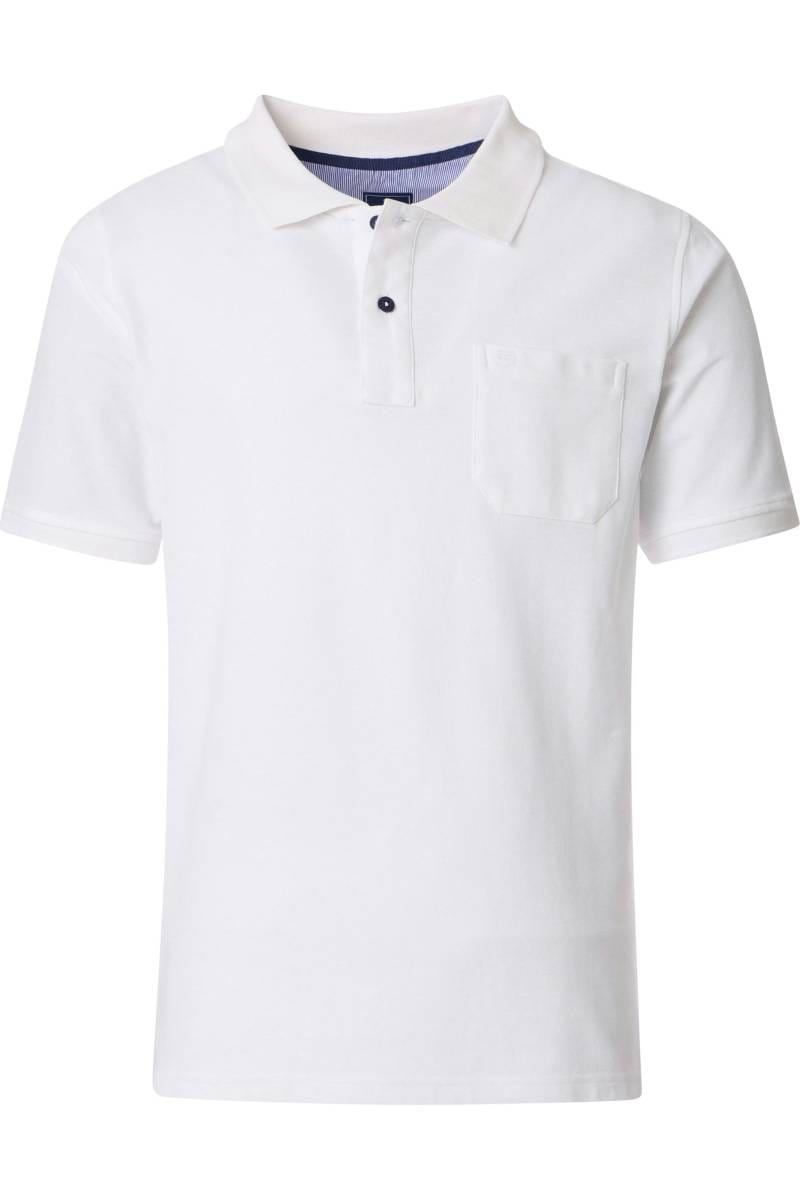 Redmond Casual Modern Fit polo shirt white, One Colour