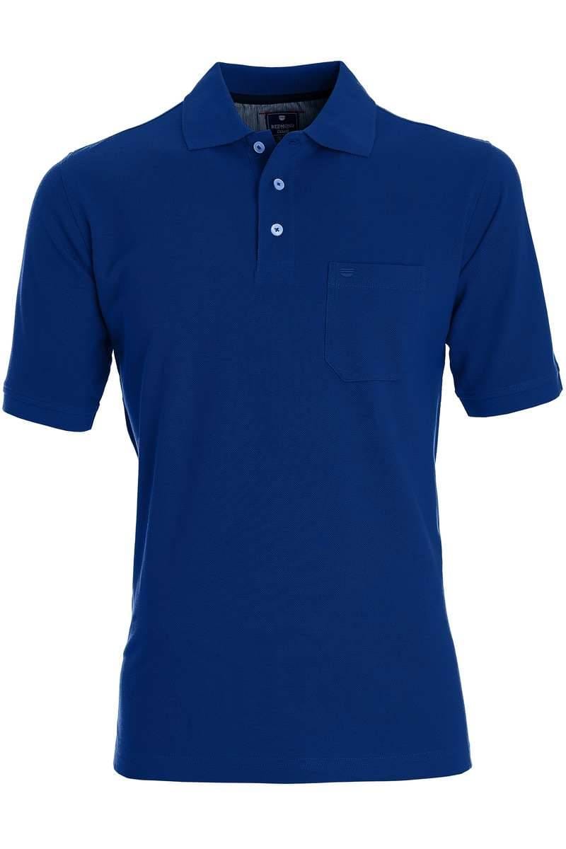Redmond Casual Poloshirt dunkelblau, Einfarbig