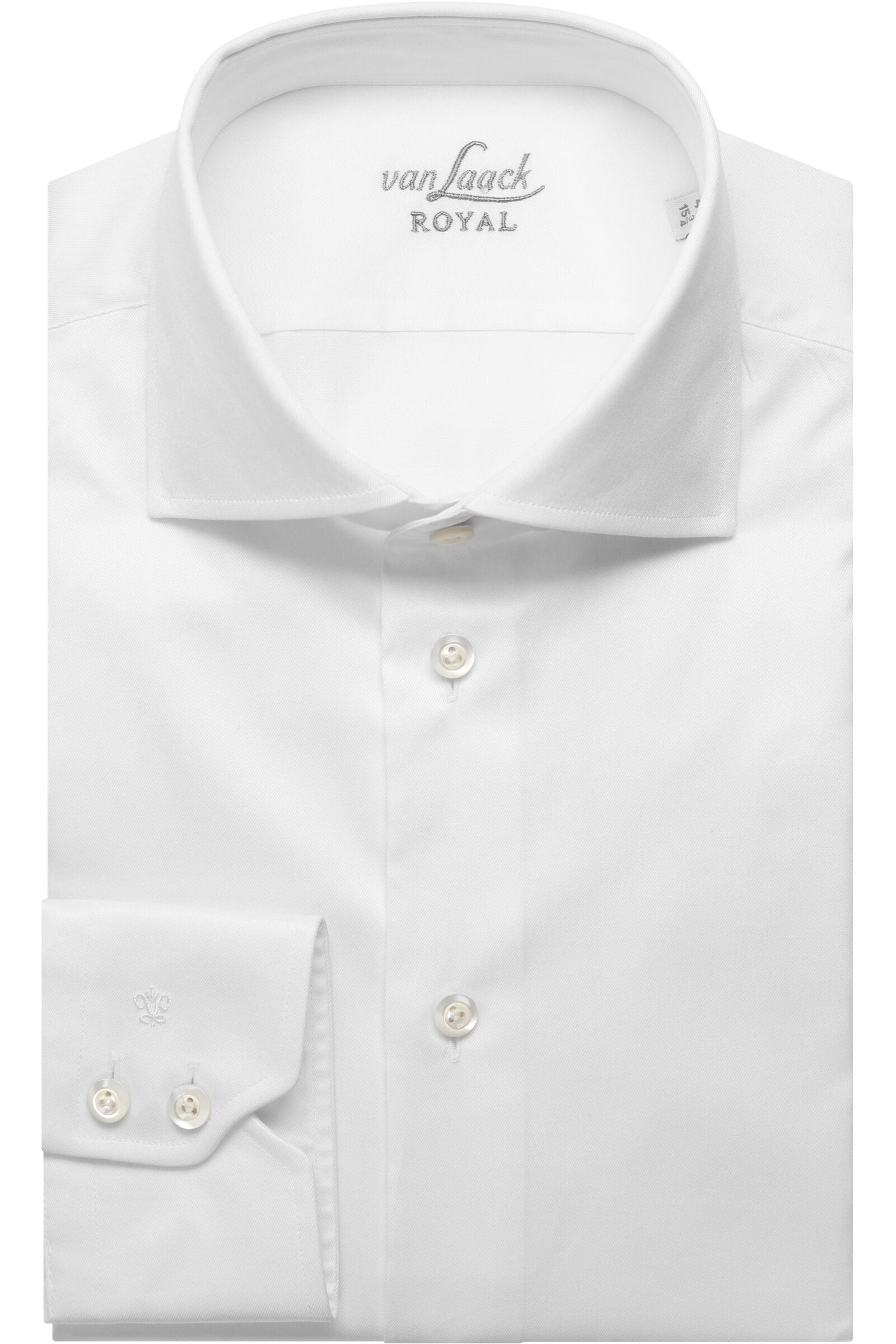 van Laack Royal Tailor Fit Hemd weiss, Einfarbig 43 - XL