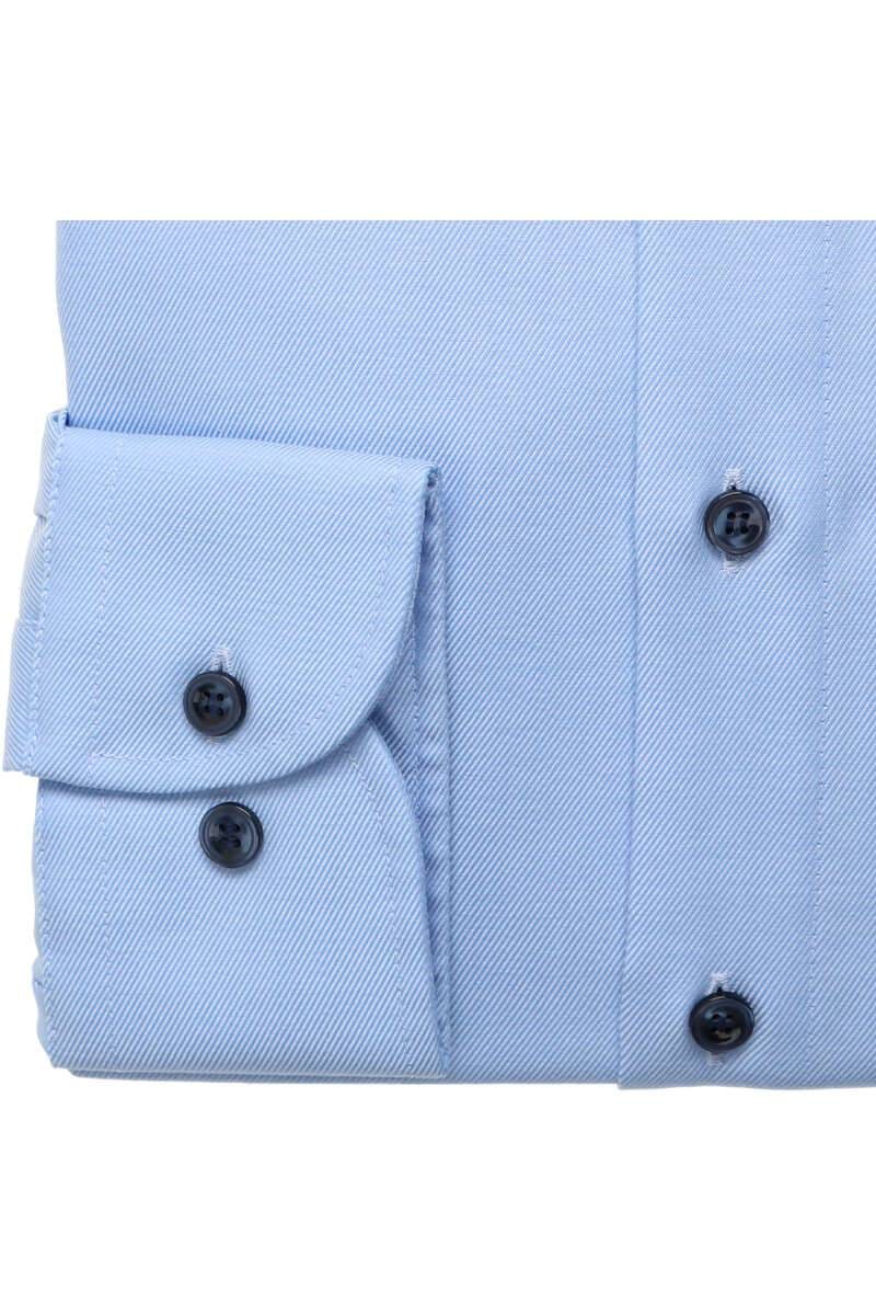 Marvelis Hemd Comfort Fit - Bügelfrei Langarm In Marineblau Mit Blumenmuster