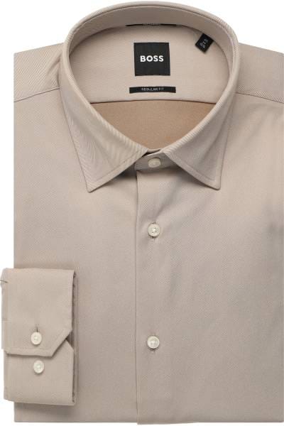 green emerald velvet dress BOSS Formal Shirts Regular Fit