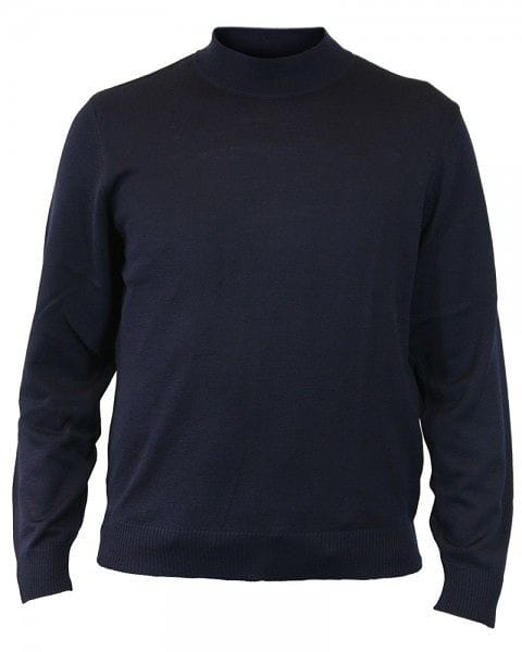 MAERZ Strickpullover Stehkragen - navy