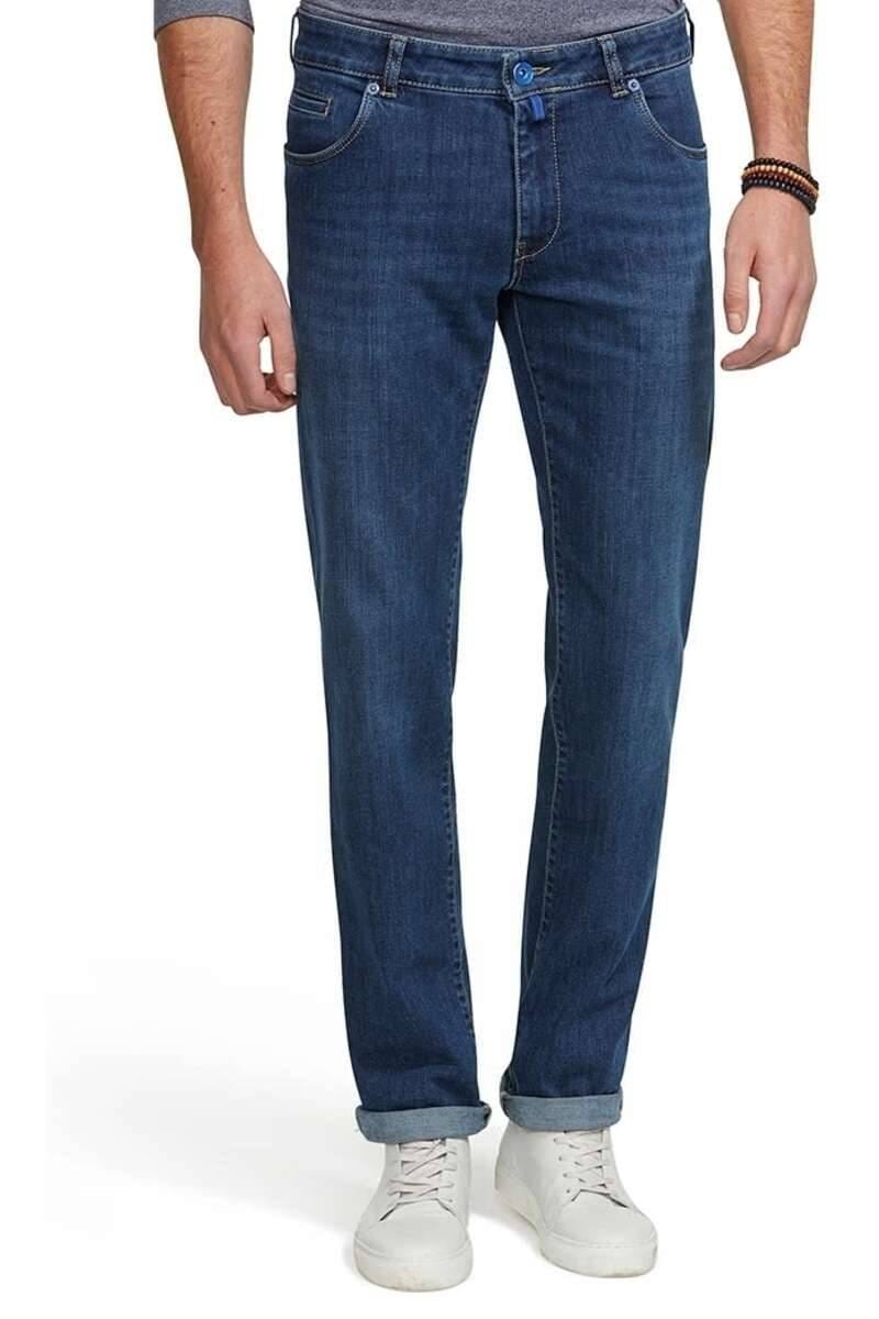 Meyer M5 Regular Fit Five-Pocket jeans blue | Businesshemden.com