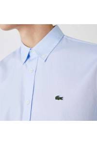 Lacoste Regular Fit shirt bright blue, One Colour | Hemden.de