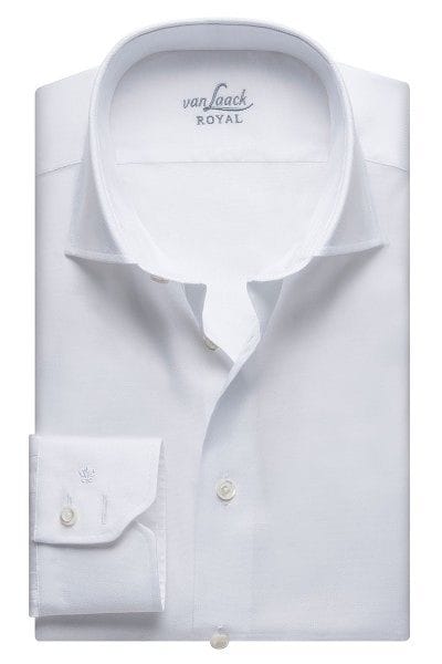 van Laack Hemd - Tailor Fit - weiss, Einfarbig