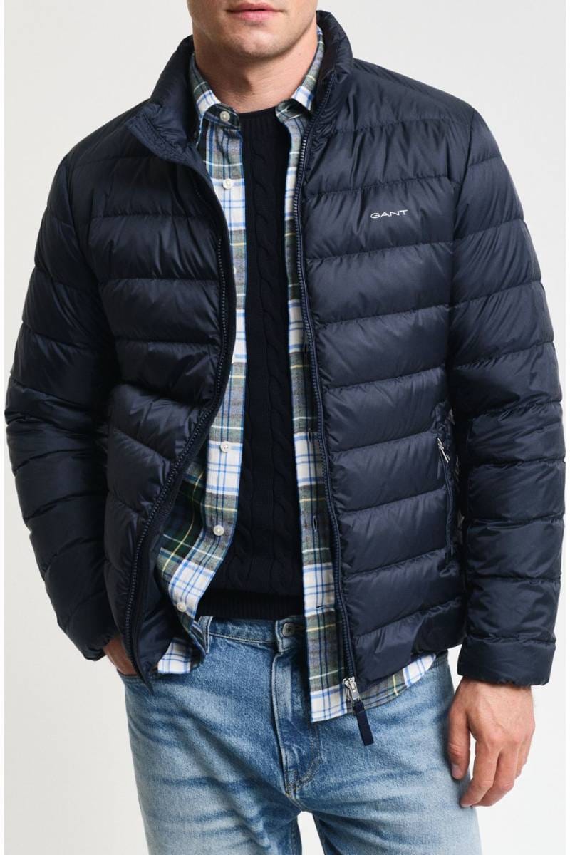 Jacket Gant Jeans Regular GANT Regular Fit Quilted Jacket Zip Navy