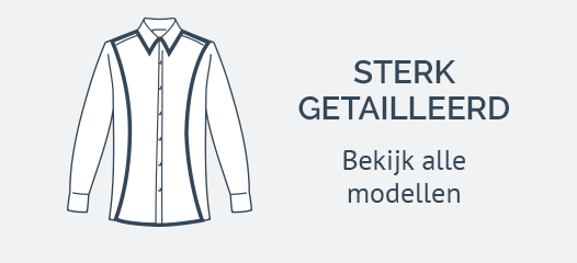Sterk Getailleerd Lange Mouw