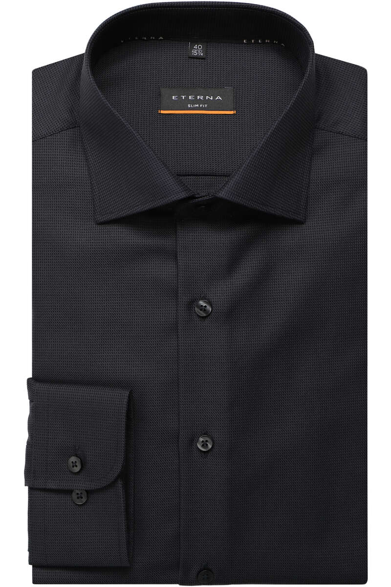 Slim Fit Hemd mit Mikro-Print main image 0