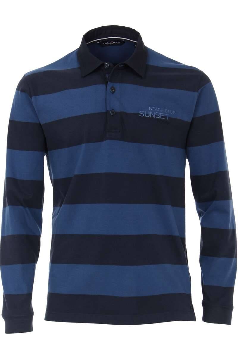 CASAMODA Polo-Shirt gestreift