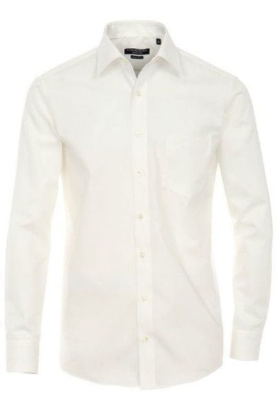 Casa Moda Hemd - Comfort Fit - beige, Einfarbig