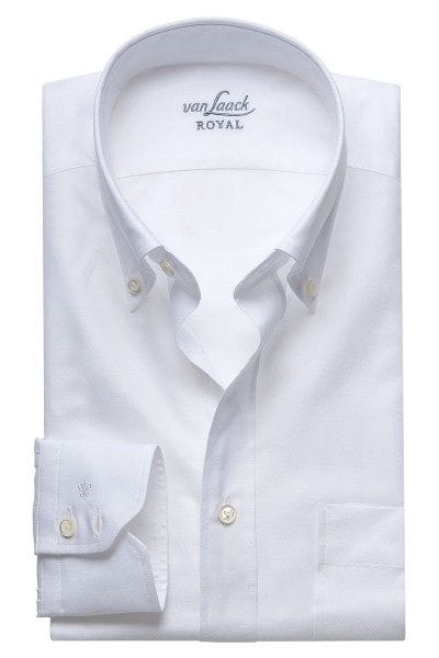 van Laack Hemd - Tailor Fit - weiss, Einfarbig