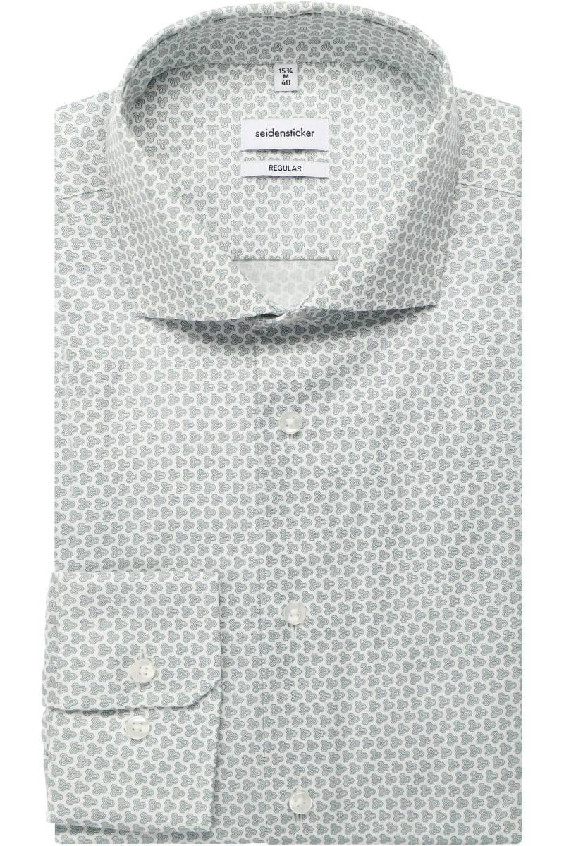 Seidensticker Regular Fit shirt Light Sage Green, Patterned | Hemden.de Seidensticker Regular Fit shirt Light Sage Green, Patterned | Hemden.de