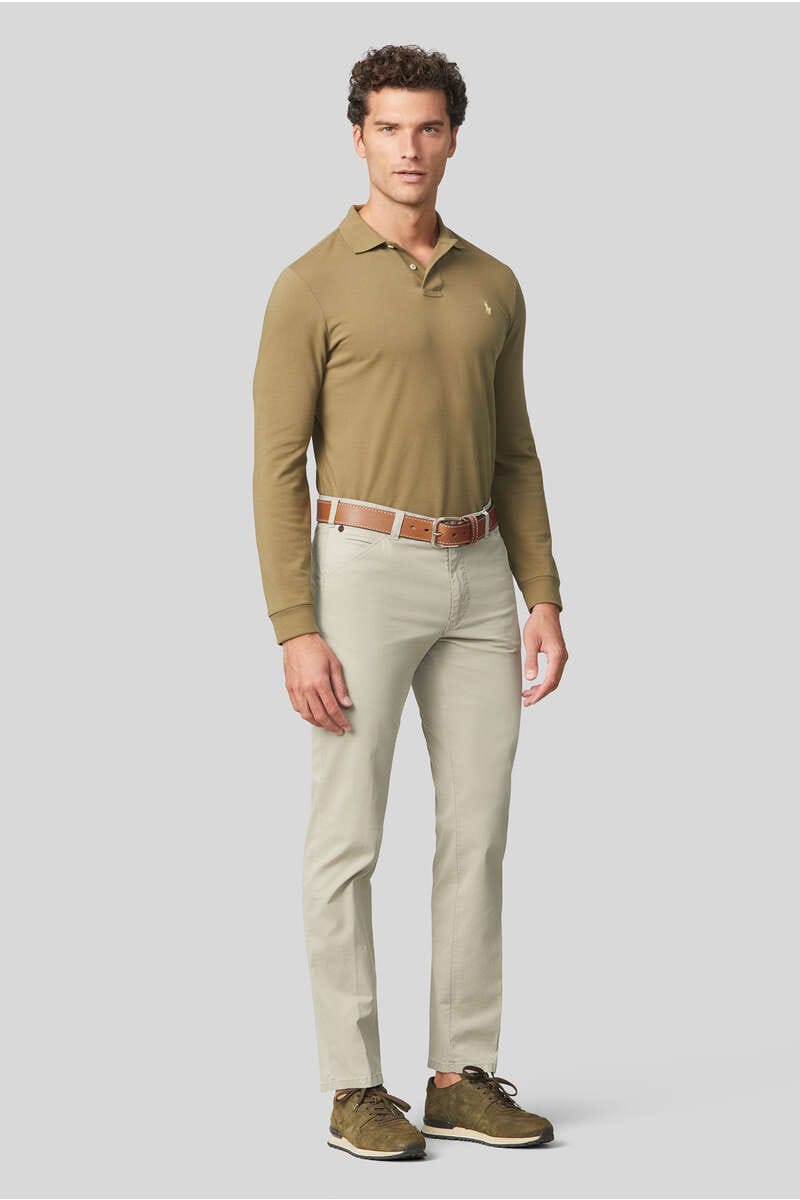 Meyer Herren belt aus 100 leather 4,0 cm cognac, One Colour