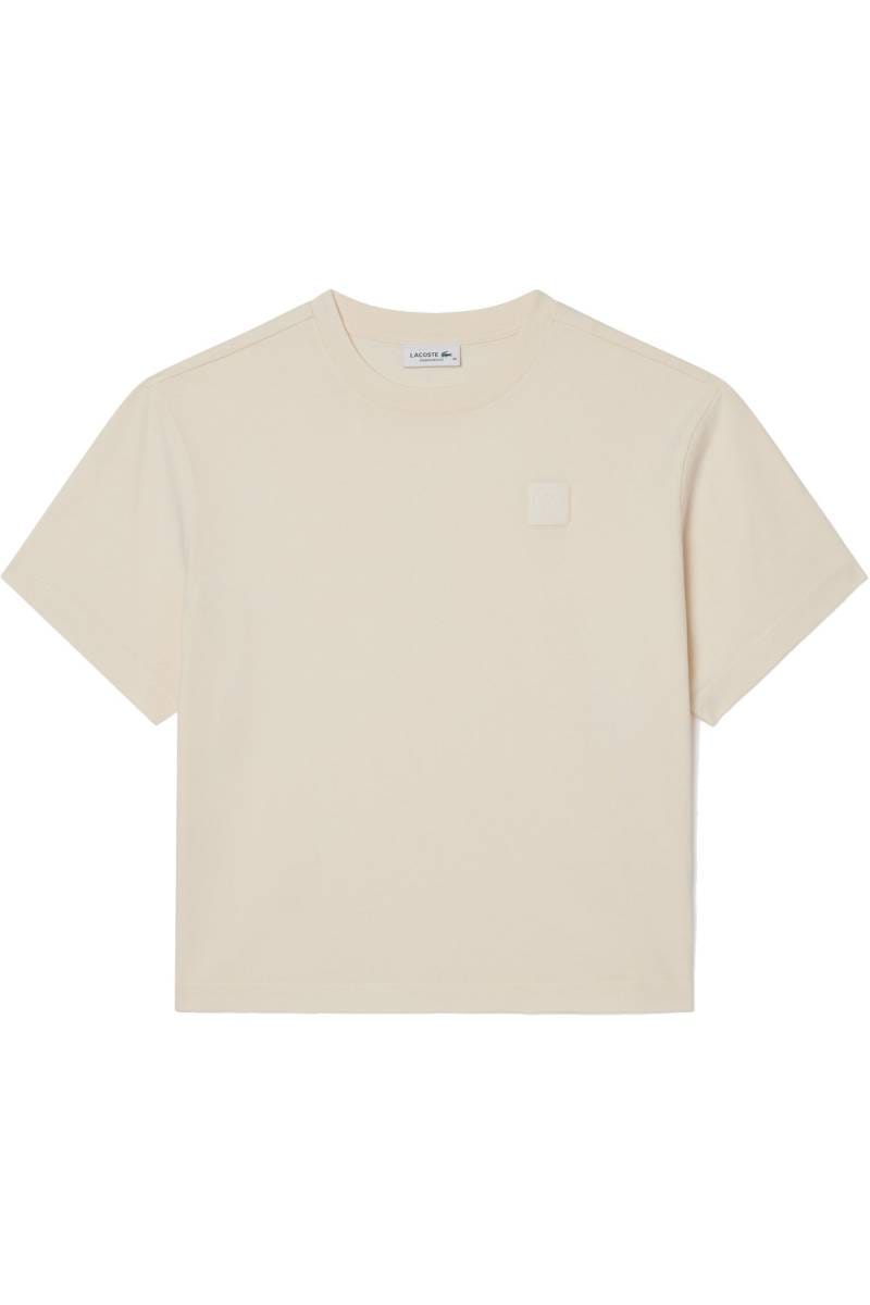 Lacoste Dames T-shirt ecru
