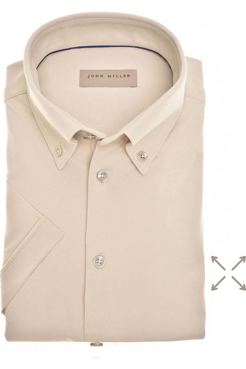 beige slim fit dress shirt Men's Champagne Dress Shirt Slim Fit Verno Fashion – Moreno's Wear main image 0