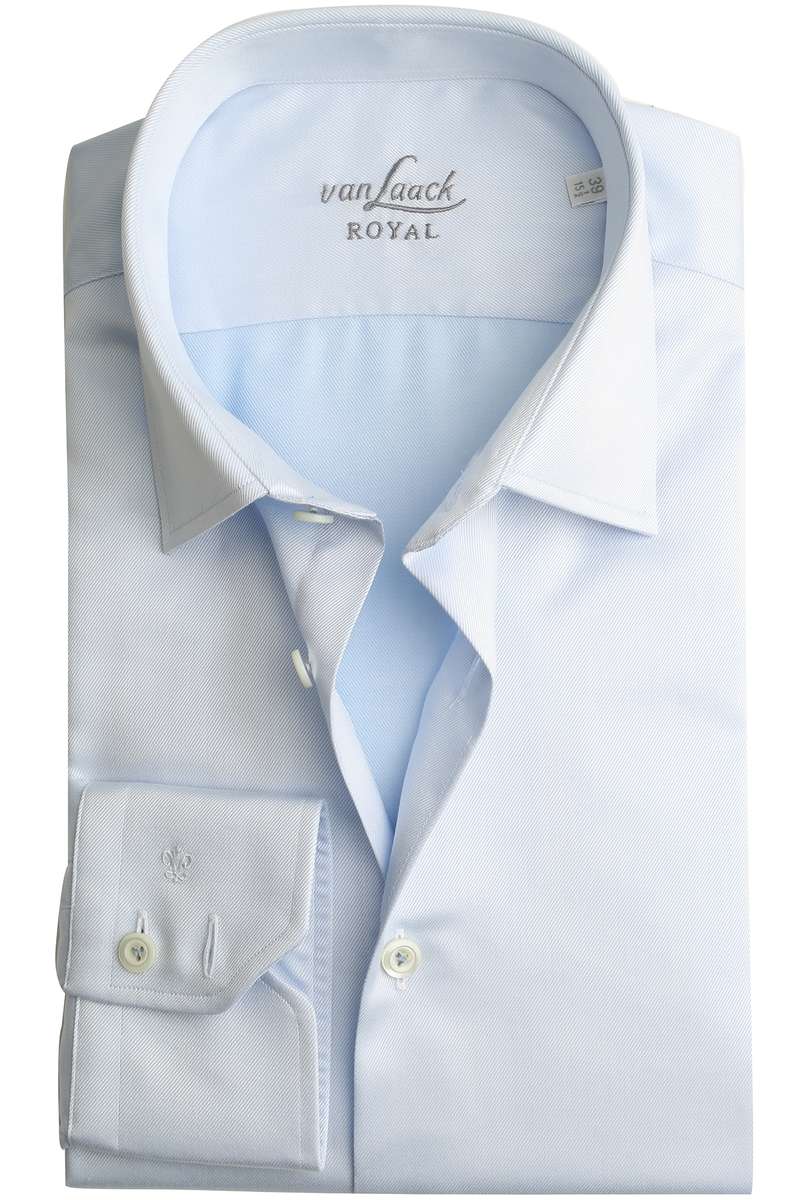 van Laack Slim Fit Hemd blau, Einfarbig van Laack Slim Fit Hemd blau, Einfarbig