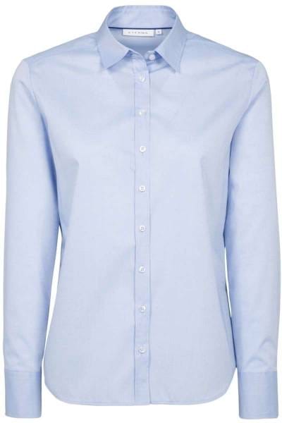 ETERNA Modern Classic Bluse hellblau, Einfarbig