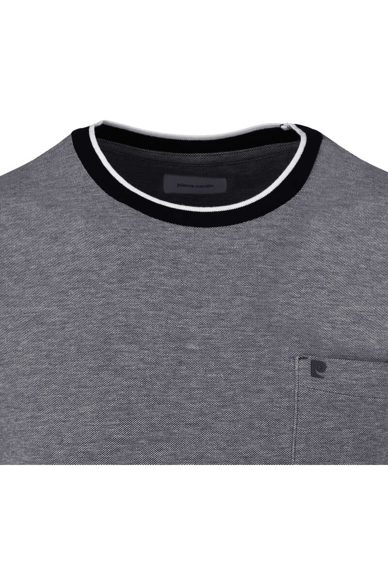 Pierre Cardin Thermal Long T-Shirt, Men's XL cotton navy blue type Vintage Second Hand