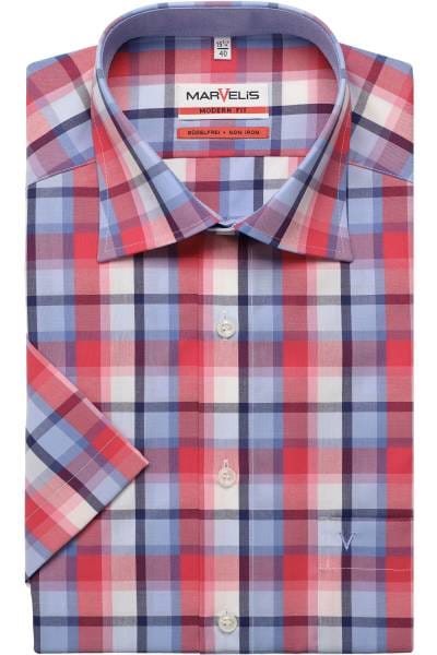 HUECLOSET V Small Check Shirt 25KERO２78 Oversize checked shirt var mud dark | Calliope