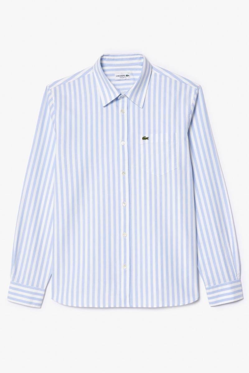 Lacoste Regular Fit shirt blue, Striped