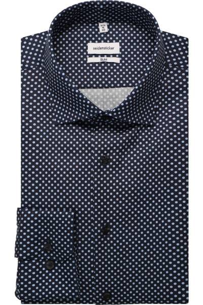 Seidensticker Camicia Uomo Business – Cotone Popeline, Stiro Facile, Maniche Extra Lunghe, Colletto Kent - 2