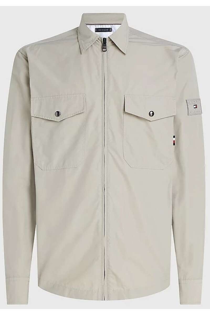 Tommy Hilfiger Regular Fit Hemdjacke grey, One Colour | Hemden.de