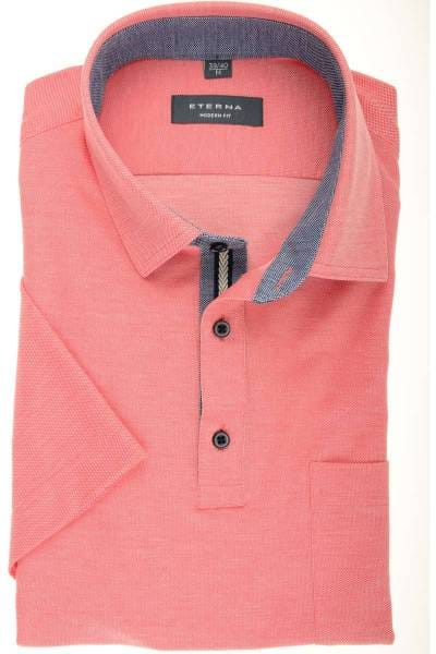 ETERNA Modern Fit Poloshirt rose, Einfarbig