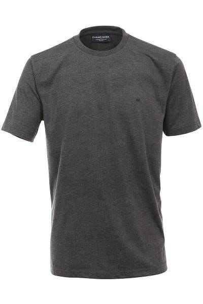 Casa Moda T-Shirt - Rundhals - grau, Einfarbig
