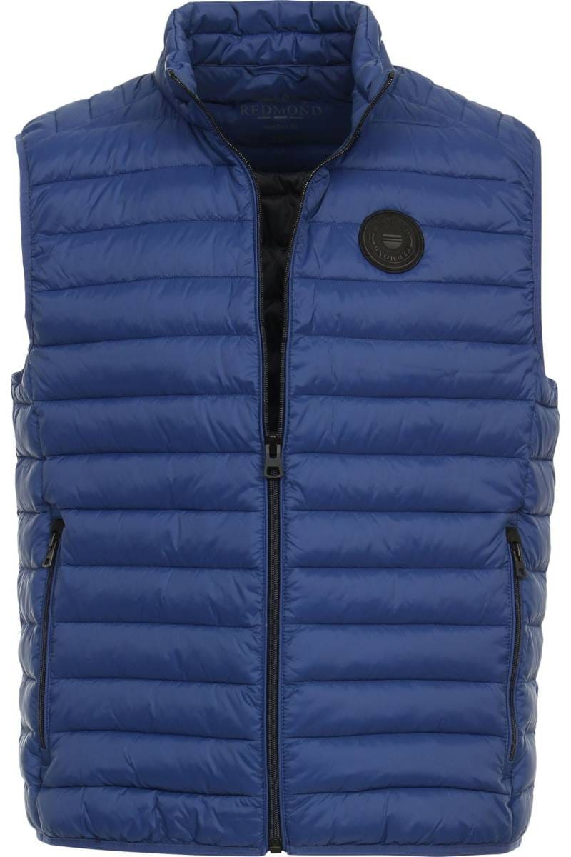 Redmond Regular Fit Outdoor Weste Zip blau