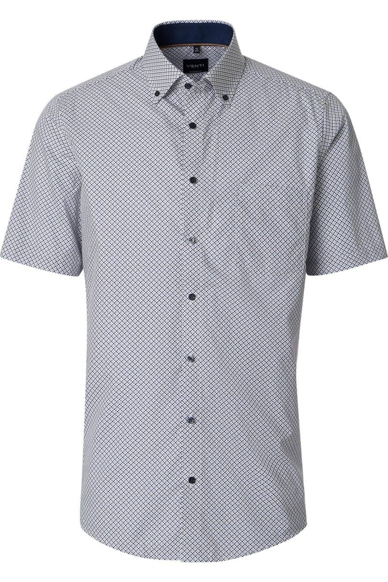 Camicia Uomo Venti Modern Fit Con Stampa Floreale – Puro Cotone, Colletto Con Bottini, Vestibilità Aderente