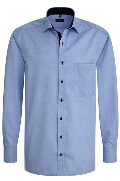 Eterna Hemd - Comfort Fit - blau, Einfarbig
