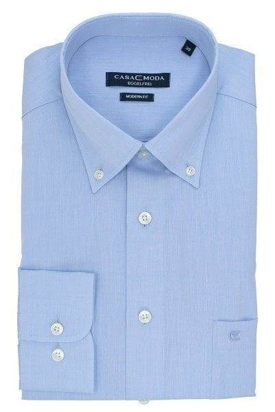 Casa Moda Hemd - Modern Fit - hellblau, Einfarbig