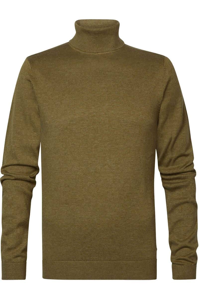 Petrol Industries Modern Fit Herren Rollkragenpullover braun