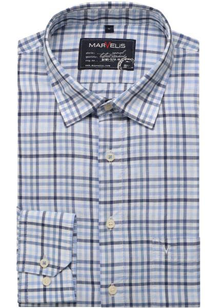HUECLOSET V Small Check Shirt 25KERO２78 Oversize checked shirt var mud dark | Calliope