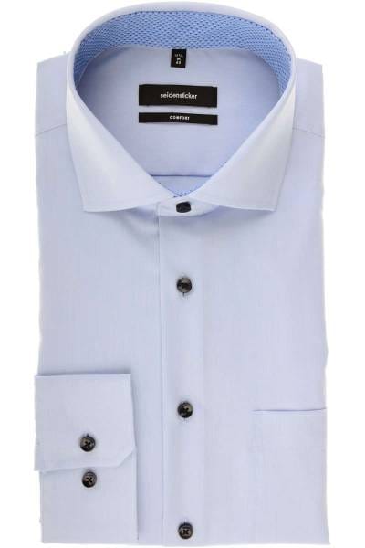 Seidensticker Comfort Fit Hemd hellblau, Einfarbig