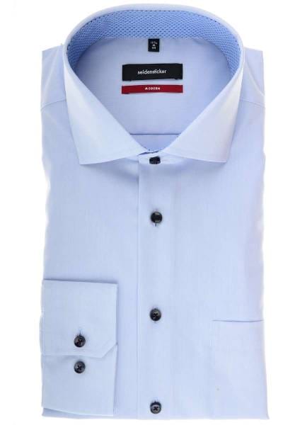 Seidensticker Modern Fit Hemd hellblau, Einfarbig