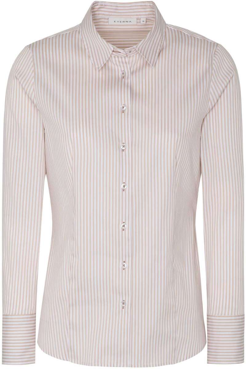 Eterna bluse blau weiß gestreift Clearance