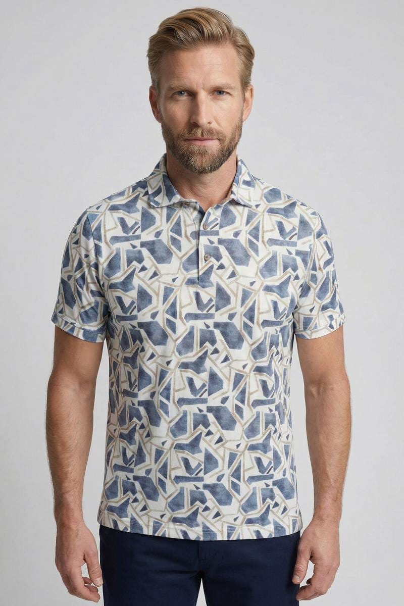 giordano dress shirts Comfort Fit polo shirt blue, print from armpit to armpit 64 cm back length 86 cm sleeve length measured from armpit 53 cm Giordano Shirts | Giordano Menswear