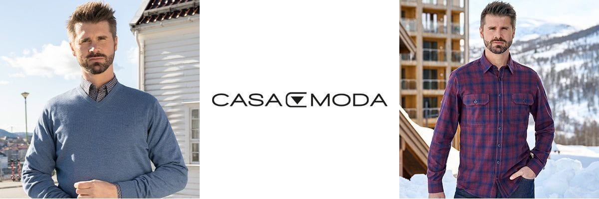 CASAMODA Camicia Business Comfort Fit In Puro Cotone – Blu Scuro Con Stampa Minimal, Taglia 50 - 3