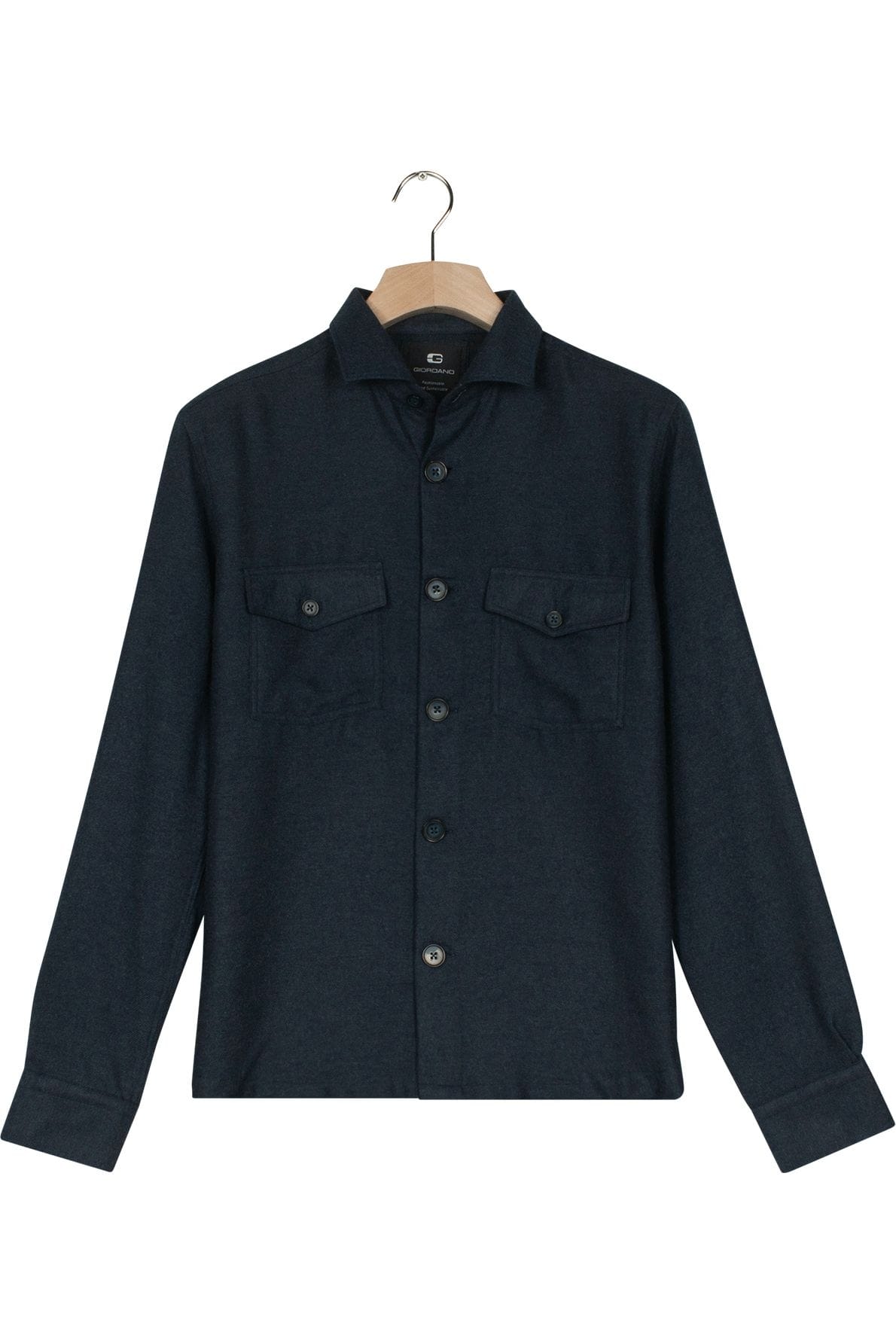 giordano dress shirts Men's 01048083 Button Down Oxford Shirt With Small Lion Embroidery, Blue (Dusk Blue[blue] (ss19/fw19) 07), XXL Fashion Giordano Salerno Comfort Fit Hemdjacke