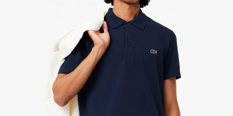 Men's navy polo shirts