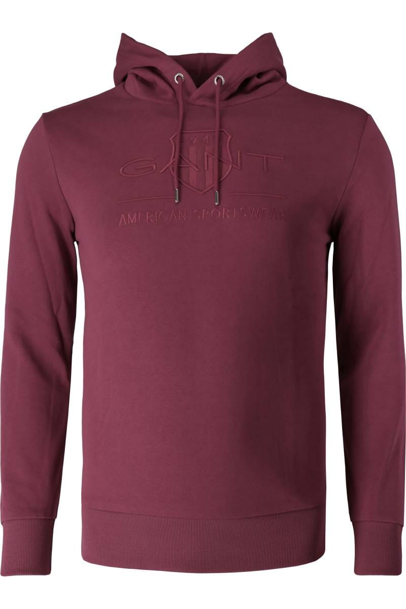 GANT Shield hoodie red
