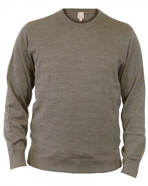 MAERZ Strickpullover Rundhals - almond