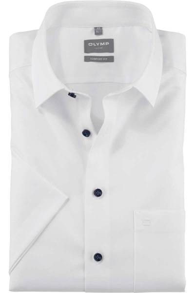 OLYMP Camicia Da Uomo A Maniche Lunghe Luxor, Finta Tinta