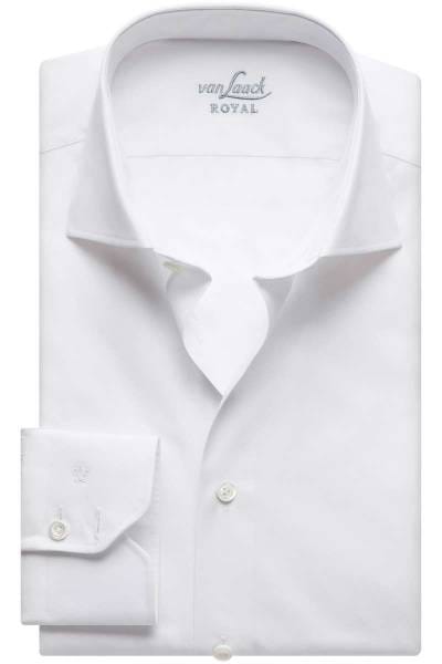 van Laack Hemd - Tailor Fit - weiss, Einfarbig