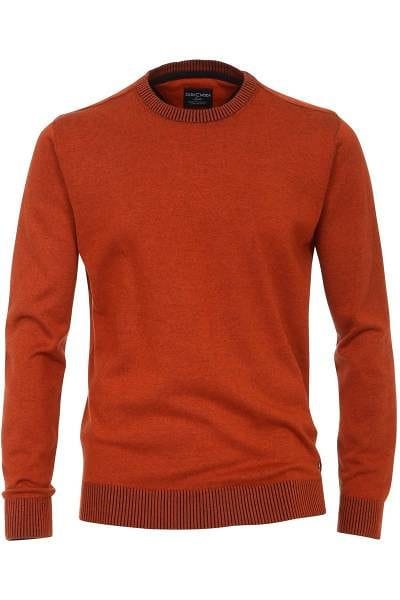 Casa Moda Strick - Rundhals - orange