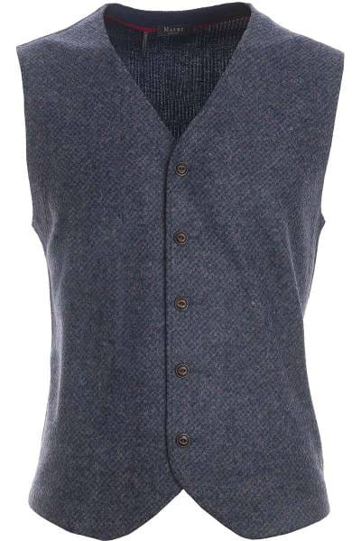 MAERZ Weste Modern Fit moos, melange